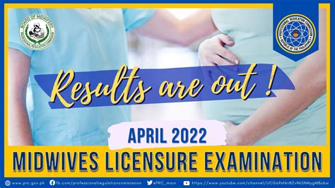 RESULT: April 2022 Midwife board exam list of .